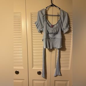 The weekend top. Blue, size Large